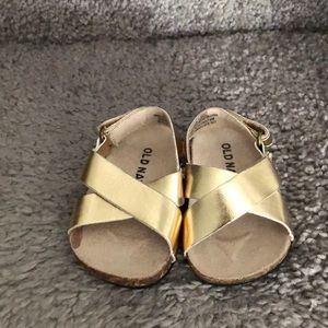 Gold Baby Girl Sandal